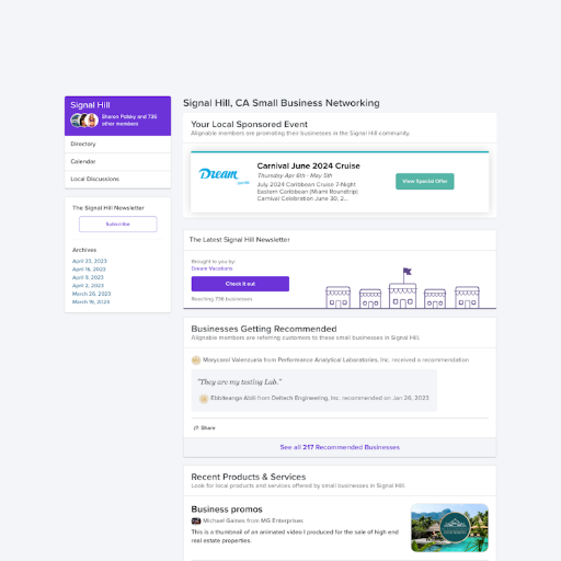 Alignable Login Page Design