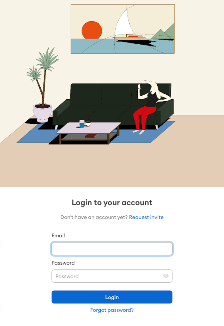 Superpeer Login Page Design