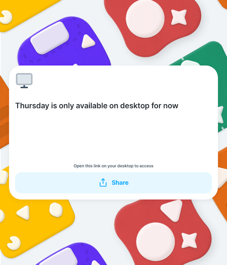 Thursday Login Page Design
